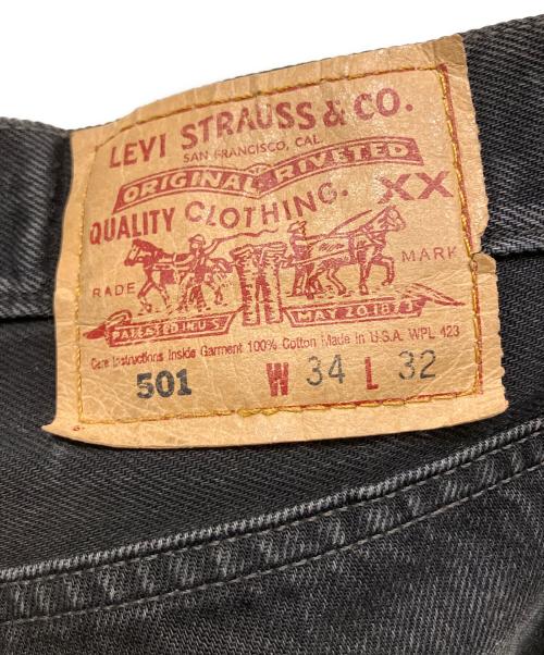 LEVI'S（リーバイス）LEVI'S (リーバイス) USA製 90'sデニムパンツ ブラック サイズ:W34の古着・服飾アイテム