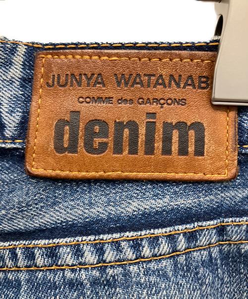 JUNYA WATANABE COMME des GARCONS（(ジュンヤワタナベ コムデギャルソン）JUNYA WATANABE COMME des GARCONS ((ジュンヤワタナベ コムデギャルソン) デニムパンツ ブルー サイズ:Sの古着・服飾アイテム