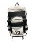 Y-3（ワイスリー）の古着「Ultratech Bag バックパック」｜ブラック×ホワイト