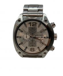 DIESEL（ディーゼル）の古着「クォーツ SSブレスレット 861212 腕時計」｜ホワイト