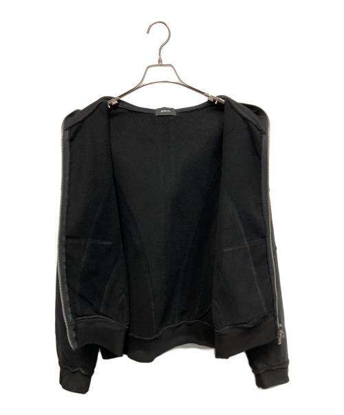 BREATH（ブレス）BREATH (ブレス) 25AW COATING ZIP UP HOODIE ジップパーカー ブラック サイズ:Lの古着・服飾アイテム
