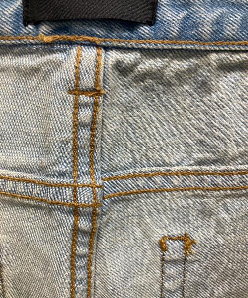 BREATH（ブレス）BREATH (ブレス) COATING DAMAGE DENIM PANTS デニムパンツ ブルー サイズ:XLの古着・服飾アイテム
