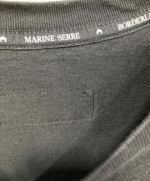 MARINE SERRE（マリーンセル）MARINE SERRE (マリーンセル) Tシャツ ブラック サイズ:Sの古着・服飾アイテム