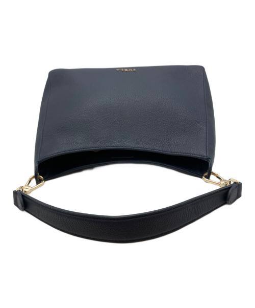 FURLA（フルラ）FURLA (フルラ) ジゼル ワンショルダーバッグ ネイビーの古着・服飾アイテム