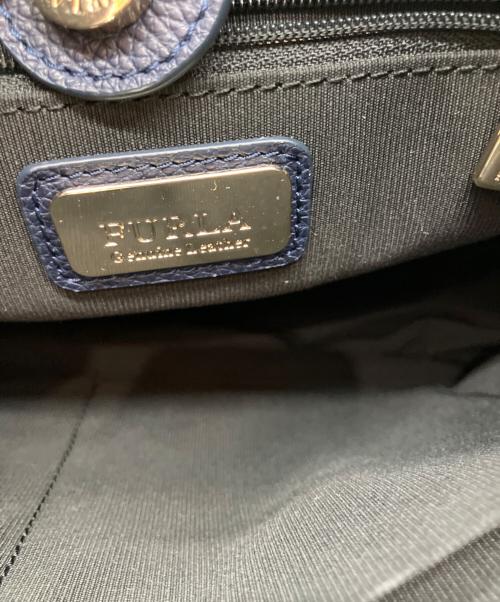 FURLA（フルラ）FURLA (フルラ) ジゼル ワンショルダーバッグ ネイビーの古着・服飾アイテム
