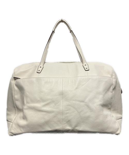 COACH（コーチ）COACH (コーチ) 2WAYボストンバッグ ホワイトの古着・服飾アイテム