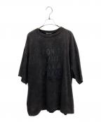 MAISON SPECIALメゾンスペシャル）の古着「ミラクルオーバーTシャツ 半袖カットソー」｜ブラック
