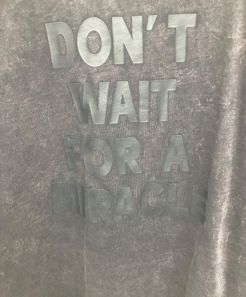 MAISON SPECIAL（メゾンスペシャル）MAISON SPECIAL (メゾンスペシャル) ミラクルオーバーTシャツ 半袖カットソー ブラック サイズ:Freeの古着・服飾アイテム