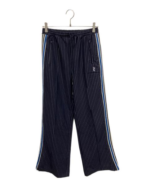 MAISON SPECIAL（メゾンスペシャル）MAISON SPECIAL (メゾンスペシャル) Side Line Jersey Straight Pants イージーパンツ ネイビー サイズ:36の古着・服飾アイテム