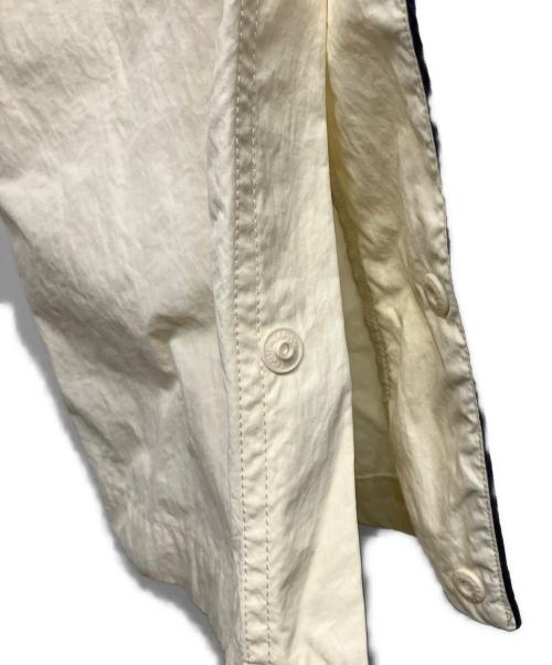 MAISON SPECIAL（メゾンスペシャル）MAISON SPECIAL (メゾンスペシャル) Double Waist Side Button Pants ナイロンパンツ ホワイト サイズ:36の古着・服飾アイテム