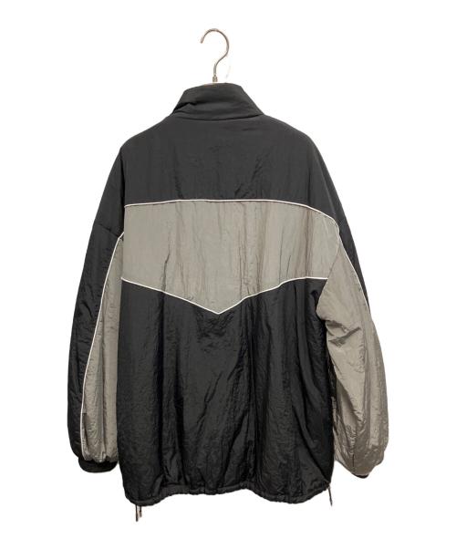 MAISON SPECIAL（メゾンスペシャル）MAISON SPECIAL (メゾンスペシャル) 中綿ジャケット ブラック×グレー サイズ:Freeの古着・服飾アイテム