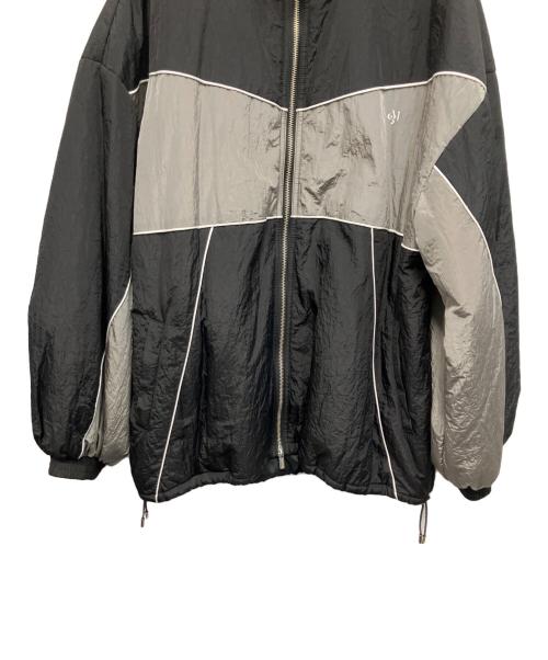 MAISON SPECIAL（メゾンスペシャル）MAISON SPECIAL (メゾンスペシャル) 中綿ジャケット ブラック×グレー サイズ:Freeの古着・服飾アイテム