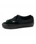 VANS (ヴァンズ) PREMIUM オーセンティック ツイード ローカットスニーカー ブラック サイズ:27cm：5000円