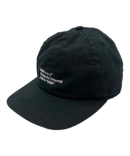 COOPERSTOWN BALL CAP（クーパーズタウンボールキャップ）COOPERSTOWN BALL CAP (クーパーズタウンボールキャップ) mine (マイン) USA製 キャップ ブラックの古着・服飾アイテム