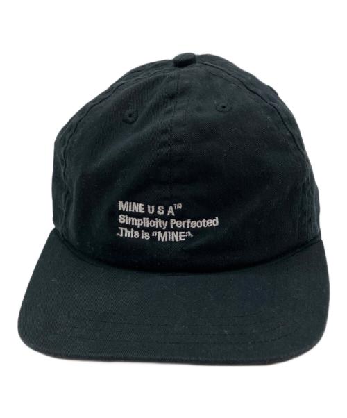 COOPERSTOWN BALL CAP（クーパーズタウンボールキャップ）COOPERSTOWN BALL CAP (クーパーズタウンボールキャップ) mine (マイン) USA製 キャップ ブラックの古着・服飾アイテム