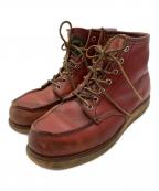 RED WINGレッドウィング）の古着「875 半円犬タグ 95年モデル USA製 IRISH SETTER」｜ブラウン