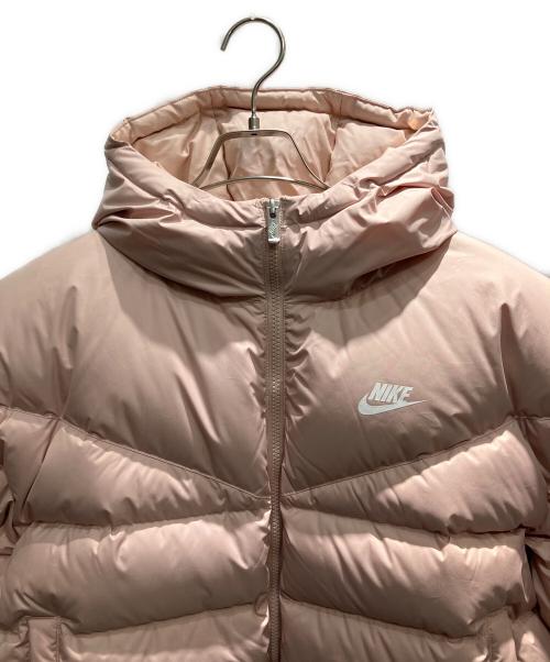 NIKE（ナイキ）NIKE (ナイキ) ダウンジャケット ピンク サイズ:XLの古着・服飾アイテム