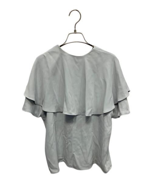 Noble（ノーブル）Noble (ノーブル) 半袖ブラウス ブルー サイズ:Freeの古着・服飾アイテム
