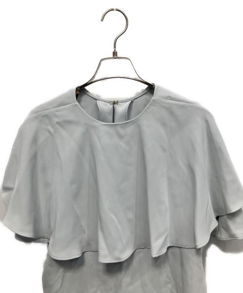 Noble（ノーブル）Noble (ノーブル) 半袖ブラウス ブルー サイズ:Freeの古着・服飾アイテム