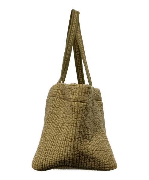 pionunnal（ピオヌンナル）pionunnal (ピオヌンナル) GARDEN トートバッグ ほうじ茶の古着・服飾アイテム