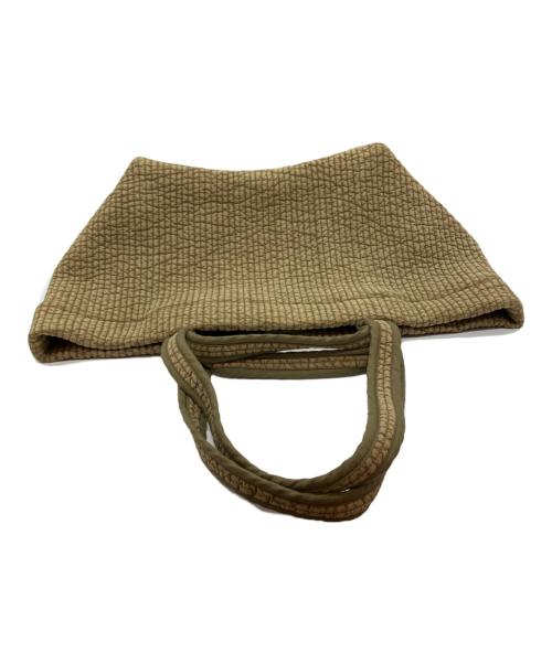 pionunnal（ピオヌンナル）pionunnal (ピオヌンナル) GARDEN トートバッグ ほうじ茶の古着・服飾アイテム
