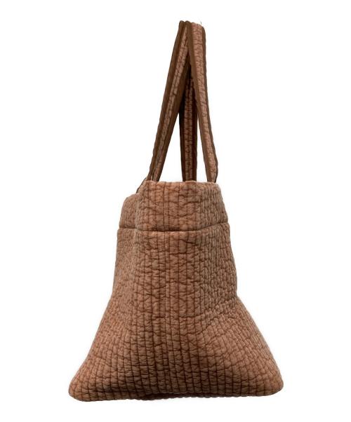 pionunnal（ピオヌンナル）pionunnal (ピオヌンナル) GARDEN トートバッグ チョコレートの古着・服飾アイテム