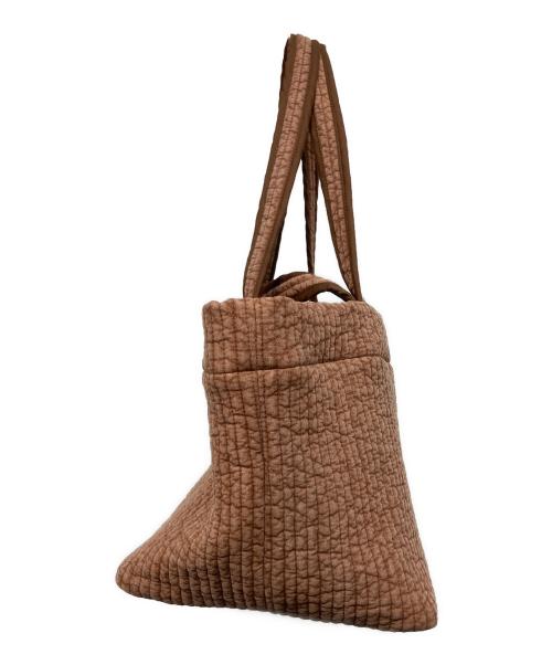 pionunnal（ピオヌンナル）pionunnal (ピオヌンナル) GARDEN トートバッグ チョコレートの古着・服飾アイテム