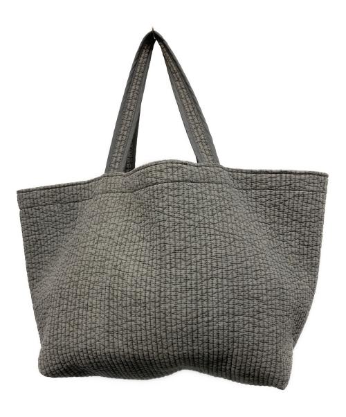 pionunnal（ピオヌンナル）pionunnal (ピオヌンナル) ReSTART トートバッグ グレーの古着・服飾アイテム