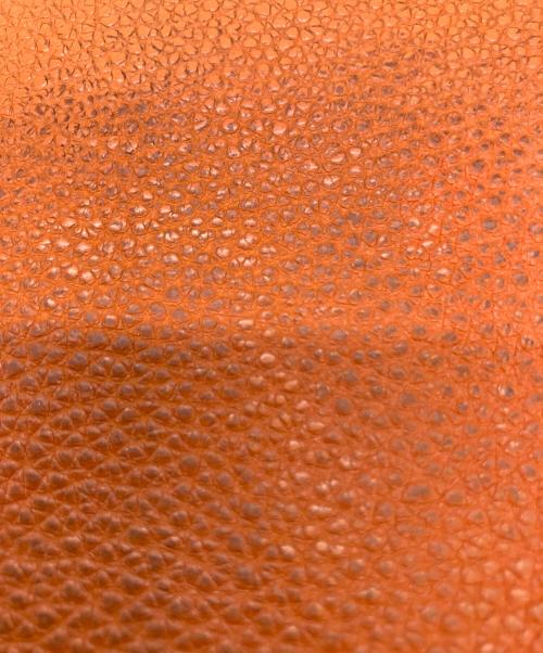 HERMES（エルメス）HERMES (エルメス) ドゴンGM D 長財布 オレンジの古着・服飾アイテム