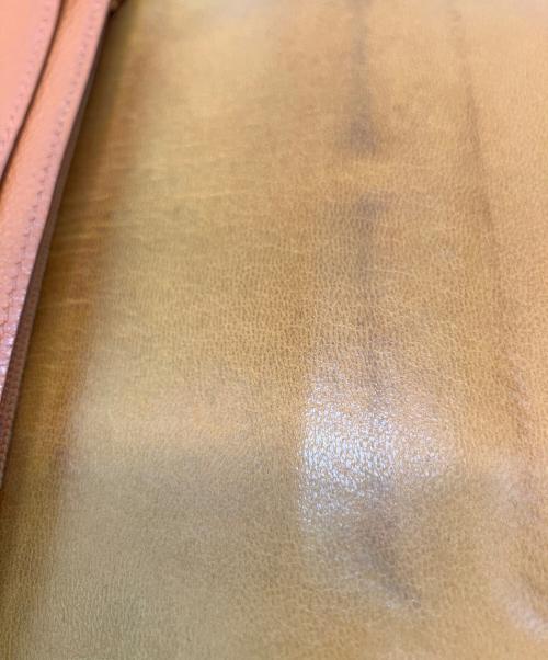 HERMES（エルメス）HERMES (エルメス) ドゴンGM D 長財布 オレンジの古着・服飾アイテム