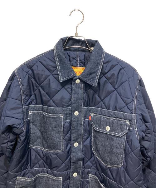 Levi’s RED（リーバイスレッド）Levi’s RED (リーバイスレッド) REVERSIBLE QUILT CHORE COAT キルティングジャケット ブルー サイズ:Mの古着・服飾アイテム