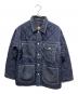 Levi’s RED（リーバイスレッド）の古着「REVERSIBLE QUILT CHORE COAT キルティングジャケット」｜ブルー