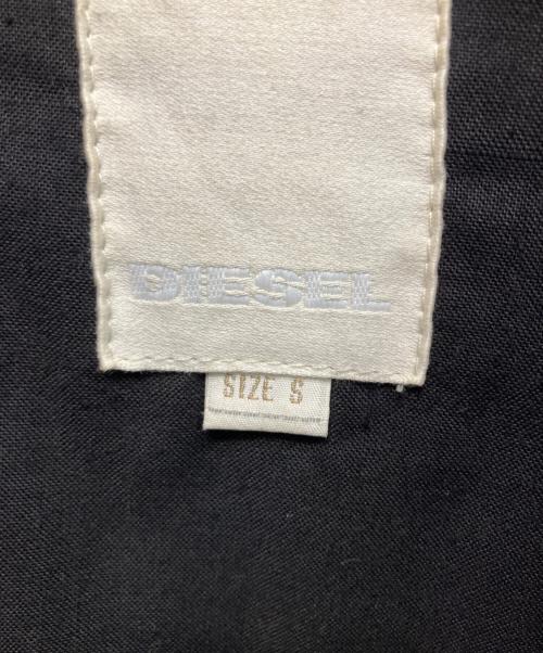 DIESEL（ディーゼル）DIESEL (ディーゼル) レザージャケット ブラック サイズ:Sの古着・服飾アイテム