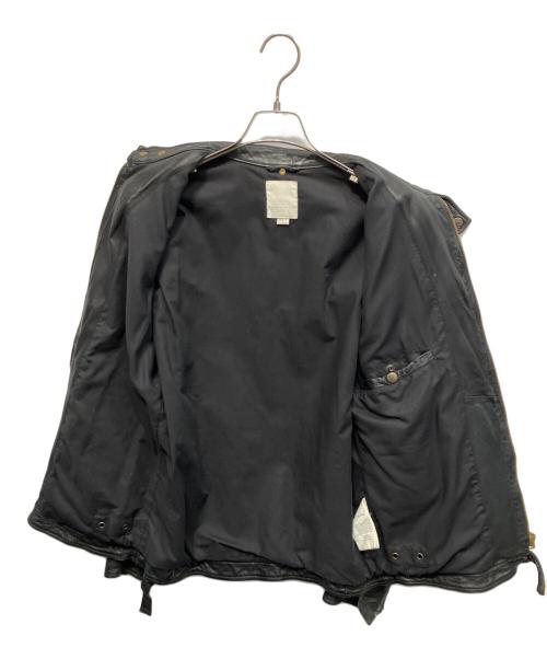 DIESEL（ディーゼル）DIESEL (ディーゼル) レザージャケット ブラック サイズ:Sの古着・服飾アイテム