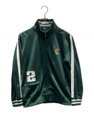 【超人気・美品】ポロスポーツ/トラックジャケット/胸・袖ロゴ/紺×緑/XL 中古・古着通販】POLO RALPH LAUREN (ポロ・ラルフローレン) トラック