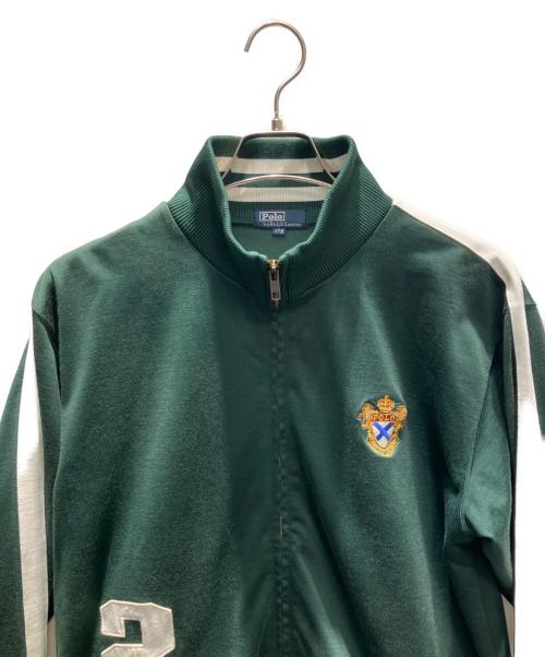 POLO RALPH LAUREN（ポロ・ラルフローレン）POLO RALPH LAUREN (ポロ・ラルフローレン) トラックジャケット グリーン サイズ:SIZE 170の古着・服飾アイテム