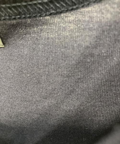 YOHJI YAMAMOTO（ヨウジヤマモト）YOHJI YAMAMOTO (ヨウジヤマモト) WOOL MIX SINGLE JERSEY SLIT ROUND NECK T 長袖カットソー ネイビー サイズ:3の古着・服飾アイテム