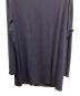 中古・古着 YOHJI YAMAMOTO (ヨウジヤマモト) WOOL MIX SINGLE JERSEY SLIT ROUND NECK T 長袖カットソー ネイビー サイズ:3：15000円
