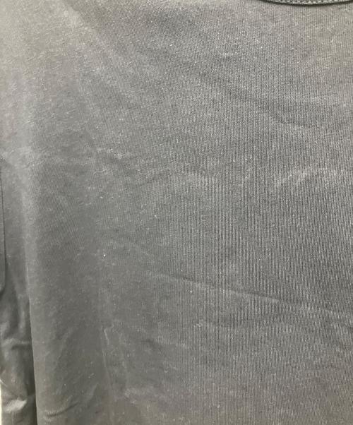MONCLER GENIUS（モンクレール ジーニアス）MONCLER GENIUS (モンクレール ジーニアス) ワッペンロゴ 半袖カットソー ブラック サイズ:Lの古着・服飾アイテム