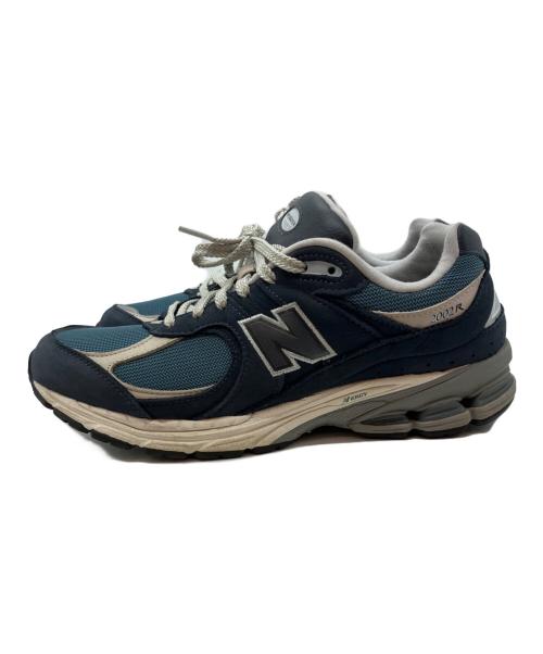 NEW BALANCE（ニューバランス）NEW BALANCE (ニューバランス) ローカットスニーカー ブルー×ネイビー サイズ:28cmの古着・服飾アイテム