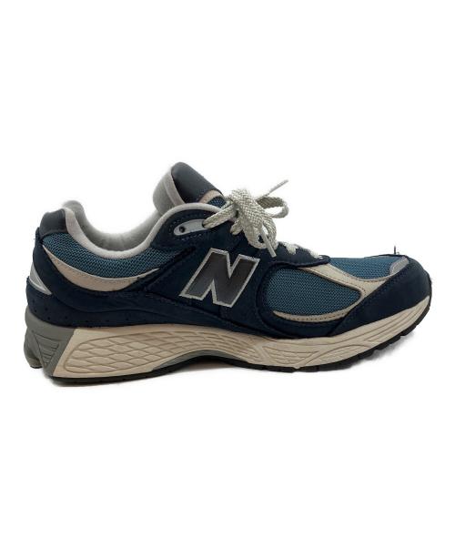 NEW BALANCE（ニューバランス）NEW BALANCE (ニューバランス) ローカットスニーカー ブルー×ネイビー サイズ:28cmの古着・服飾アイテム