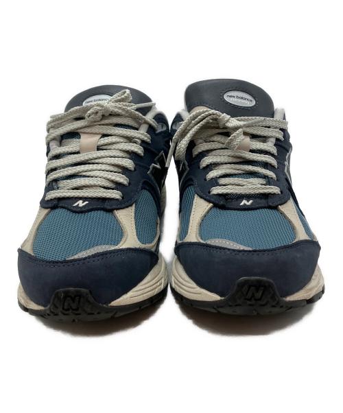 NEW BALANCE（ニューバランス）NEW BALANCE (ニューバランス) ローカットスニーカー ブルー×ネイビー サイズ:28cmの古着・服飾アイテム
