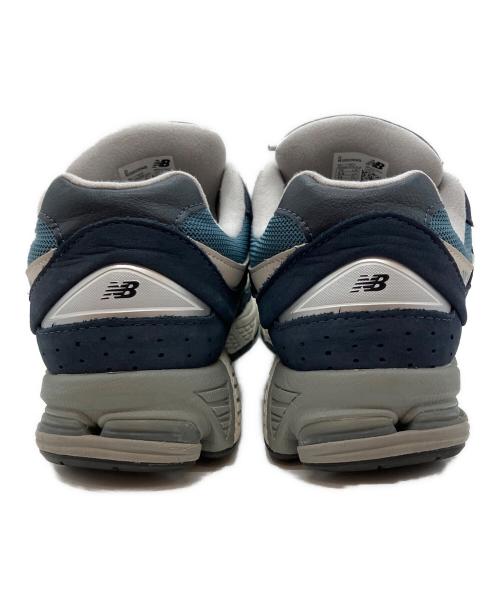 NEW BALANCE（ニューバランス）NEW BALANCE (ニューバランス) ローカットスニーカー ブルー×ネイビー サイズ:28cmの古着・服飾アイテム