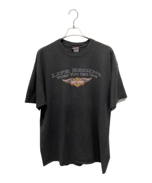 HARLEY-DAVIDSON（ハーレーダビッドソン）HARLEY-DAVIDSON (ハーレーダビッドソン) Tシャツ ブラック サイズ:2XLの古着・服飾アイテム
