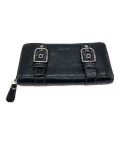 中古・古着通販】COACH (コーチ) 長財布 ブラック｜ブランド・古着通販