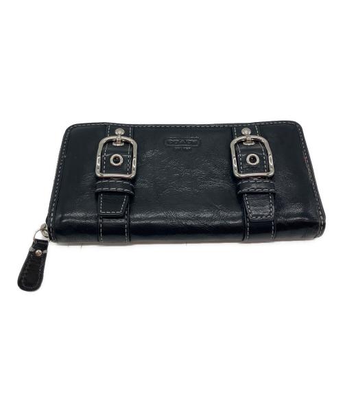 COACH（コーチ）COACH (コーチ) 長財布 ブラックの古着・服飾アイテム