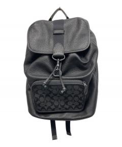 中古・古着通販】COACH (コーチ) エリス バックパック ブラック 未使用 