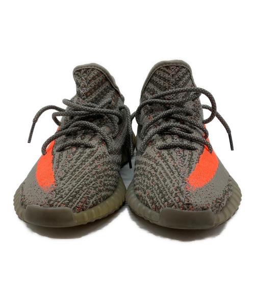 adidas（アディダス）adidas (アディダス) YEEZY BOOST 350 V2 Beluga Reflective スニーカー グレー×オレンジ サイズ:28.5cmの古着・服飾アイテム