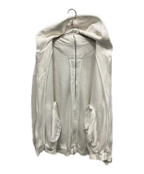 Y's（ワイズ）Y's (ワイズ) ジップパーカー ホワイト サイズ:2の古着・服飾アイテム