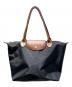 LONGCHAMP（ロンシャン）の古着「トートバッグ」｜ブラック